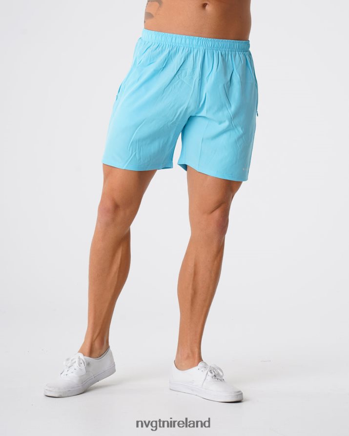 NVGTN Flex Shorts Bottoms Aqua Men VV2PRZ779