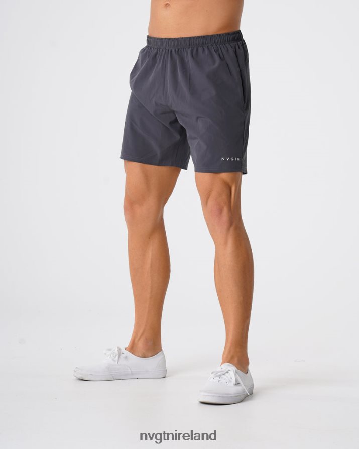 NVGTN Flex Shorts Bottoms Charcoal Men VV2PRZ780
