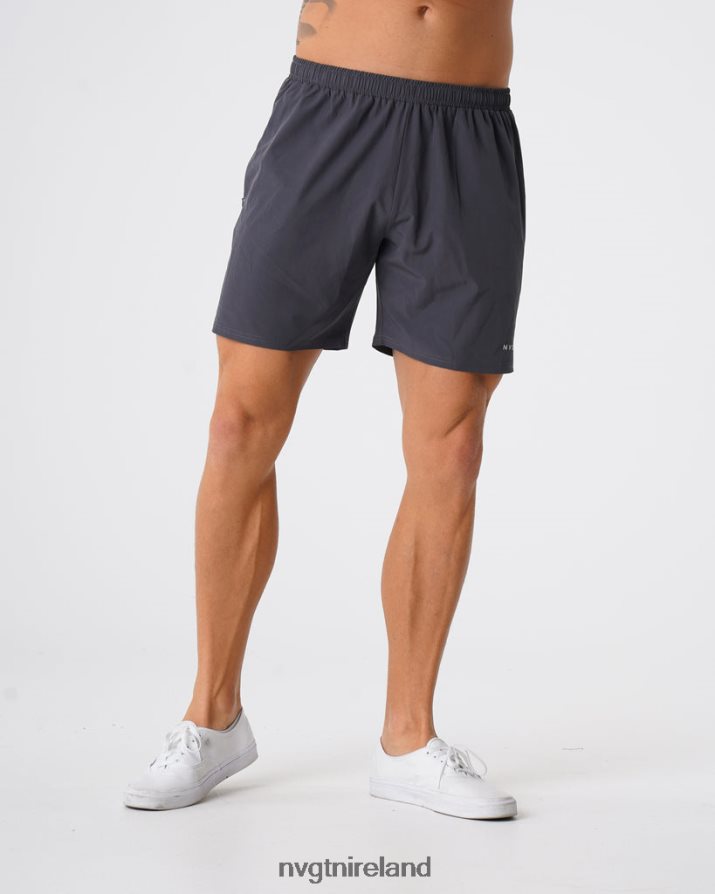 NVGTN Flex Shorts Bottoms Charcoal Men VV2PRZ780