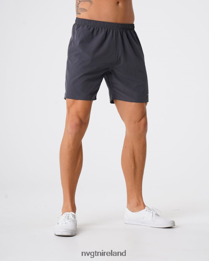 NVGTN Flex Shorts Bottoms Charcoal Men VV2PRZ780