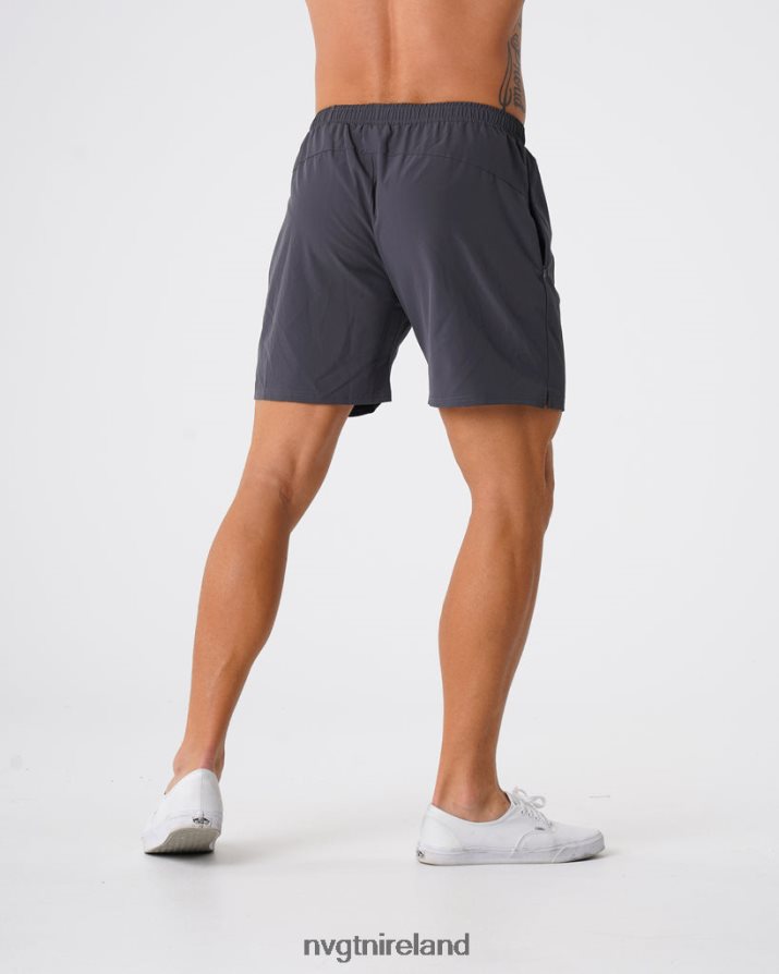 NVGTN Flex Shorts Bottoms Charcoal Men VV2PRZ780