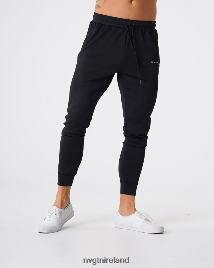 NVGTN Track Joggers Bottoms Black Men VV2PRZ796