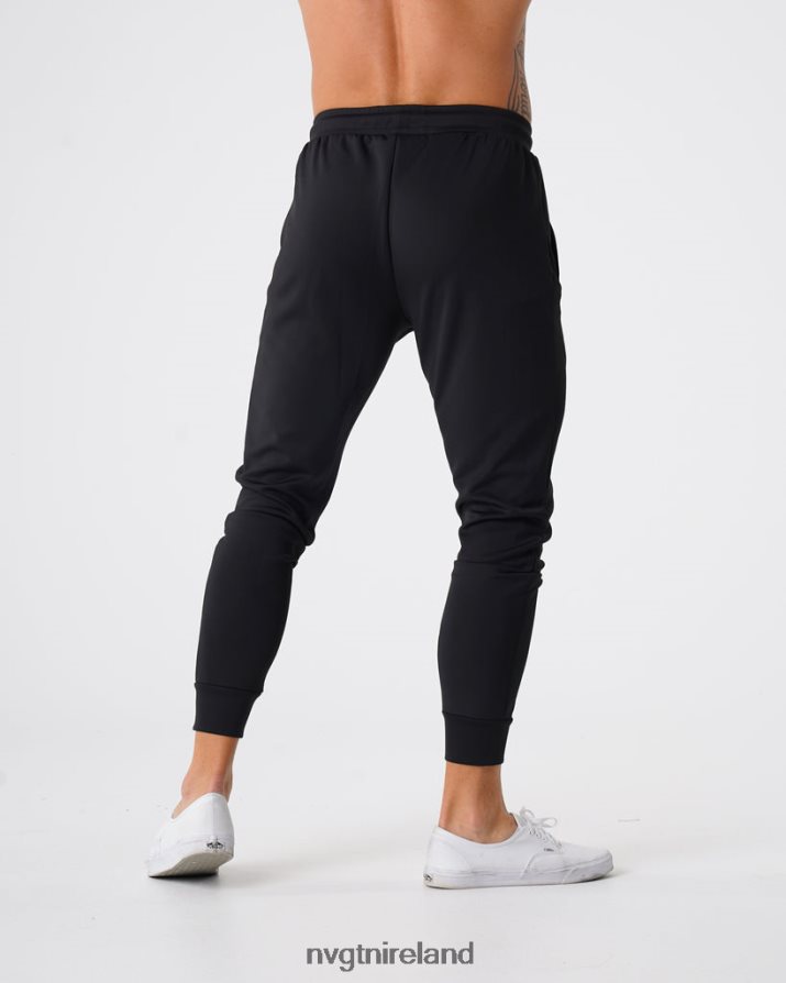 NVGTN Track Joggers Bottoms Black Men VV2PRZ796