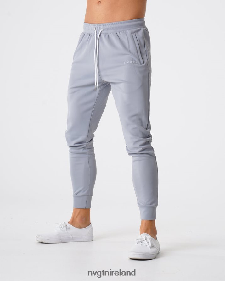 NVGTN Track Joggers Bottoms Grey Men VV2PRZ797