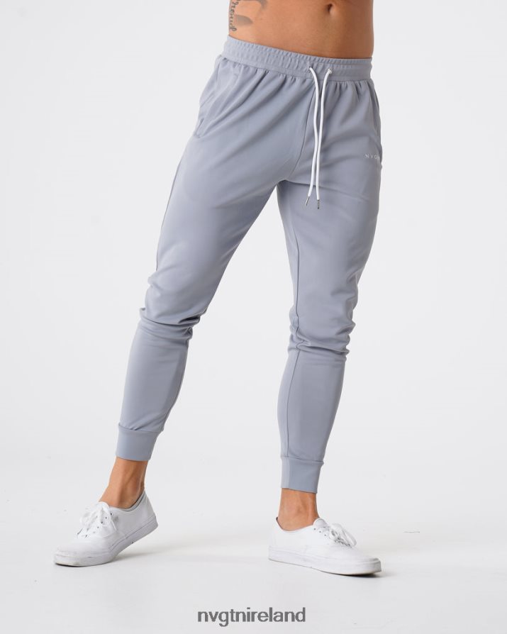 NVGTN Track Joggers Bottoms Grey Men VV2PRZ797