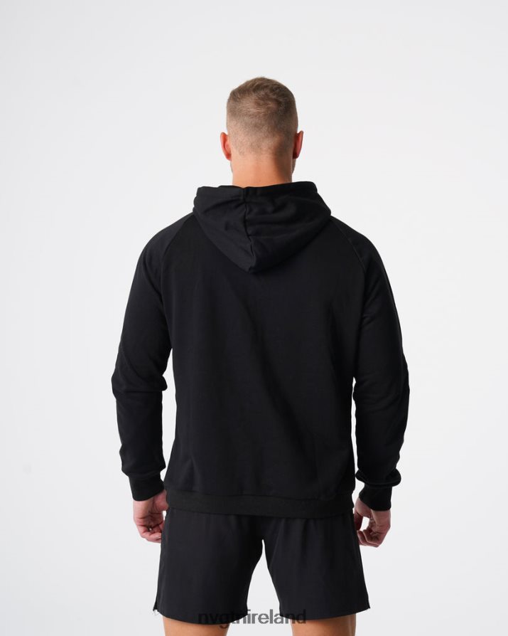 NVGTN Lounge Hoodie Tops Black Men VV2PRZ784