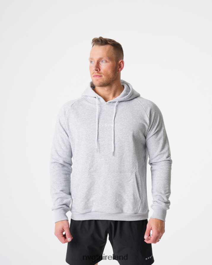 NVGTN Lounge Hoodie Tops Grey Men VV2PRZ786