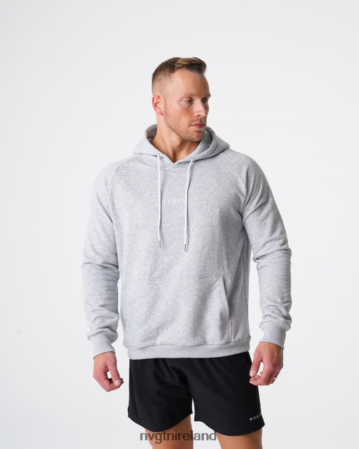 NVGTN Lounge Hoodie Tops Grey Men VV2PRZ786