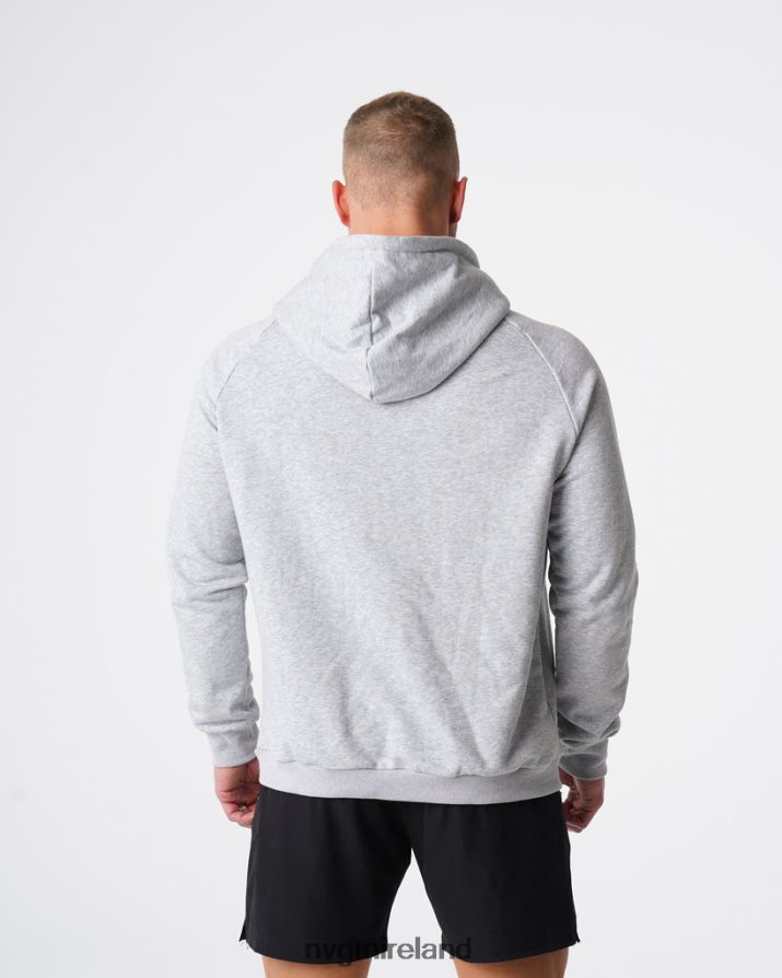 NVGTN Lounge Hoodie Tops Grey Men VV2PRZ786