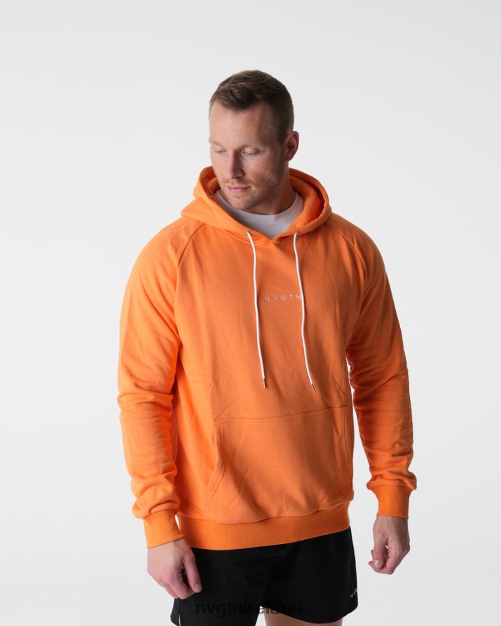NVGTN Lounge Hoodie Tops Orange Men VV2PRZ788