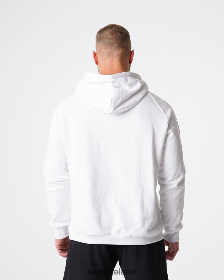 NVGTN Lounge Hoodie Tops White Men VV2PRZ785