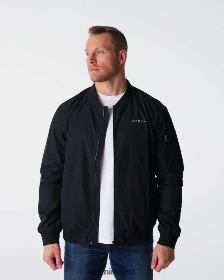 NVGTN Bomber Jacket Tops Black Men VV2PRZ782