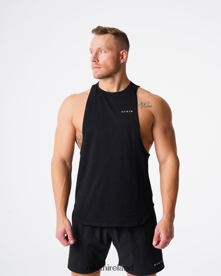 NVGTN Pulse Edge Tank Tops Black Men VV2PRZ772