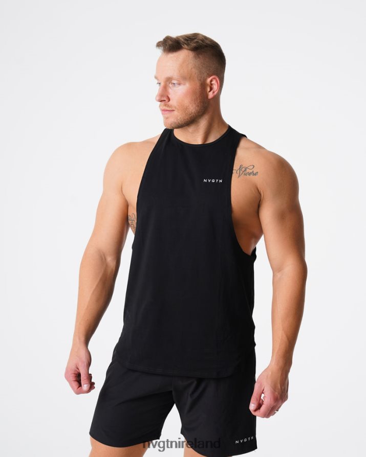 NVGTN Pulse Edge Tank Tops Black Men VV2PRZ772