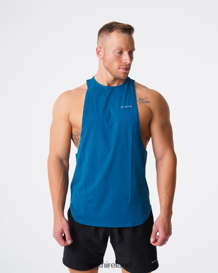 NVGTN Pulse Edge Tank Tops French Blue Men VV2PRZ801