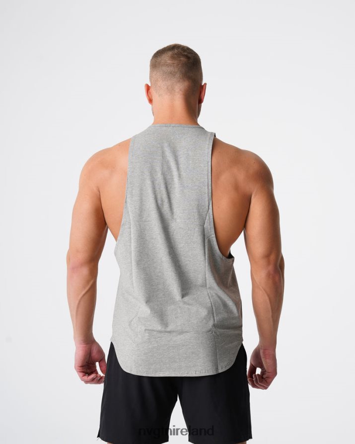 NVGTN Pulse Edge Tank Tops Grey Men VV2PRZ774