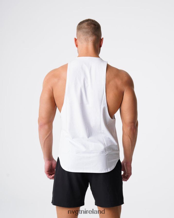 NVGTN Pulse Edge Tank Tops White Men VV2PRZ773