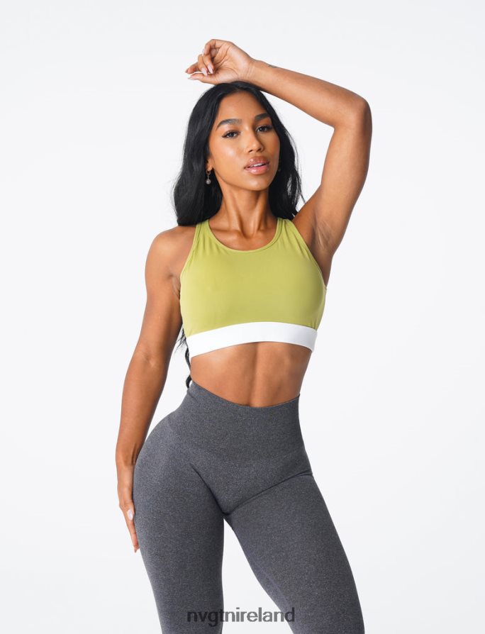 NVGTN Agility Bra Fitness Olive Women VV2PRZ176