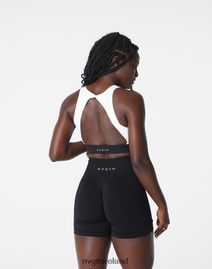 NVGTN Agility Bra Fitness White Women VV2PRZ174