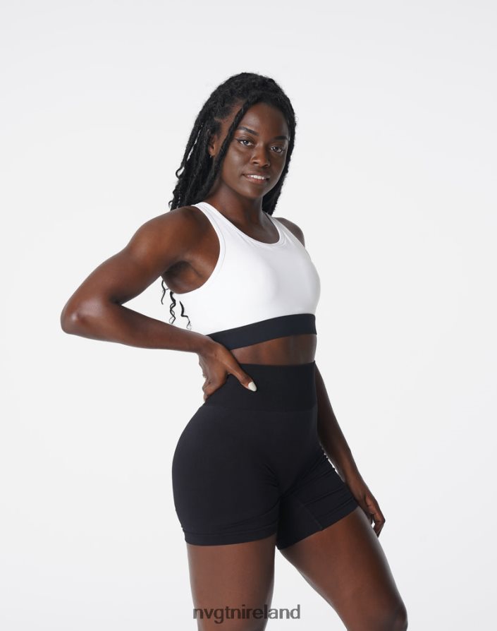 NVGTN Agility Bra Fitness White Women VV2PRZ174