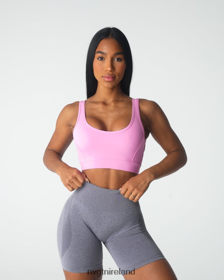 NVGTN Allure Bra Fitness Candy Pink Women VV2PRZ95