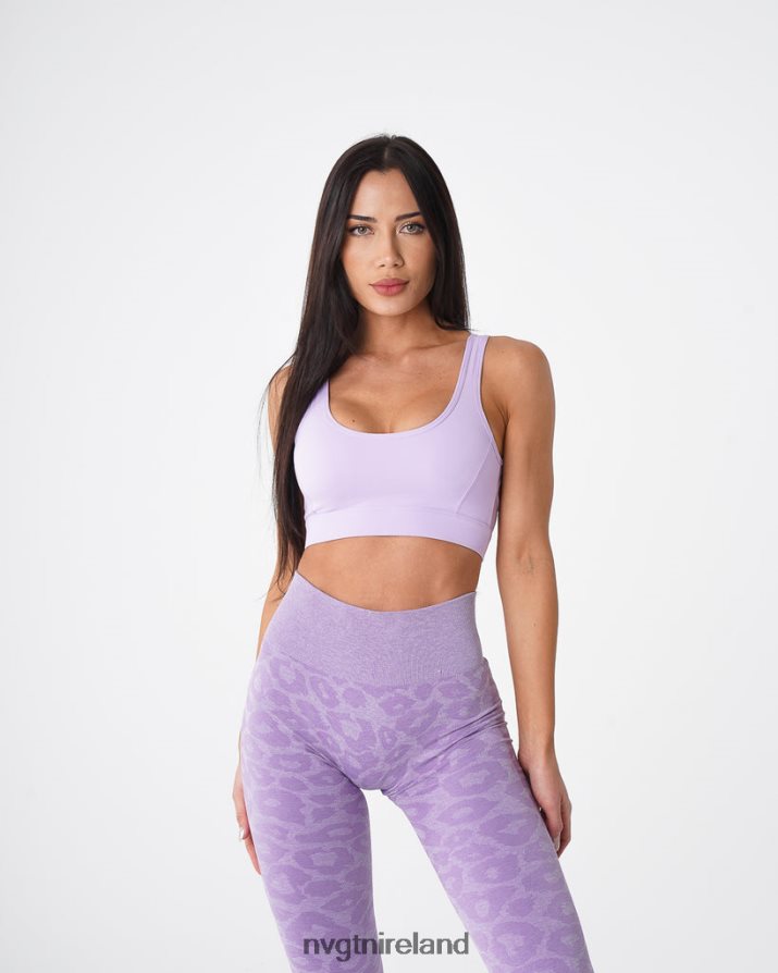 NVGTN Allure Bra Fitness Monaco Purple Women VV2PRZ96