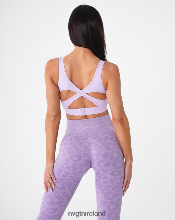 NVGTN Allure Bra Fitness Monaco Purple Women VV2PRZ96