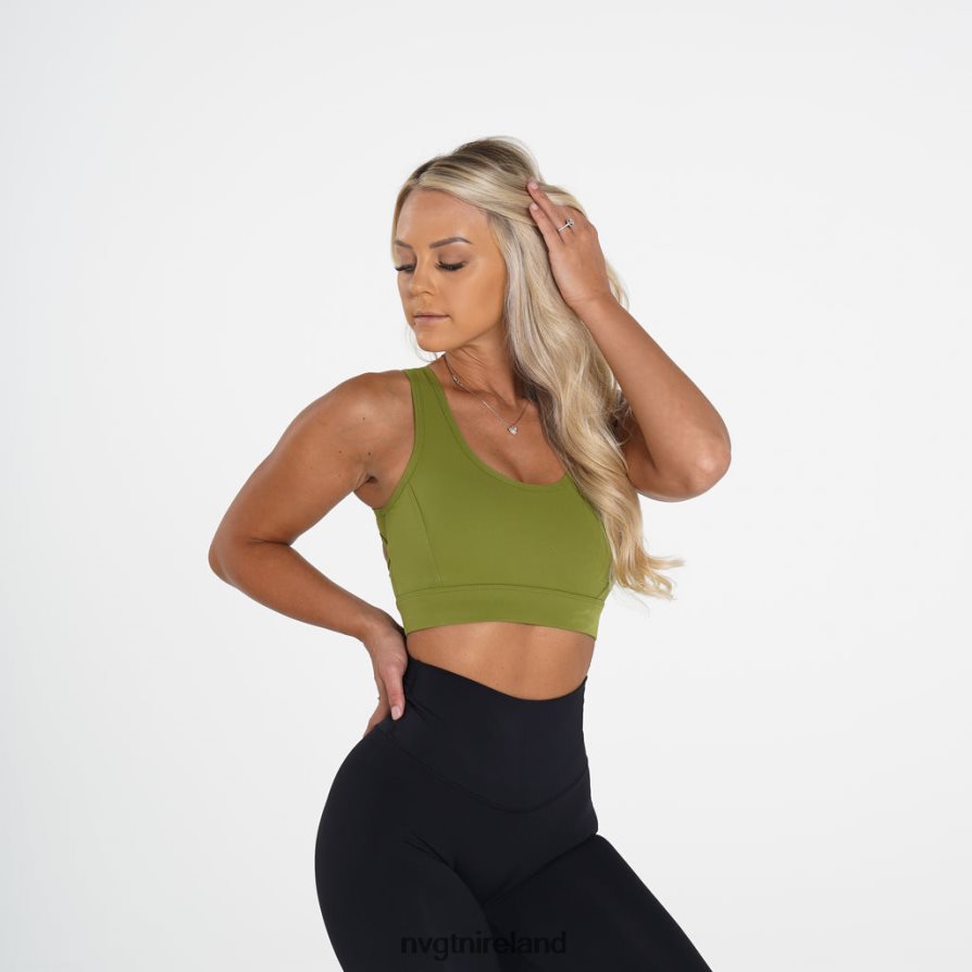 NVGTN Allure Bra Fitness Olive Women VV2PRZ228
