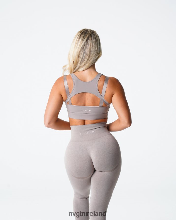 NVGTN Apex Bra Fitness Taupe Women VV2PRZ153