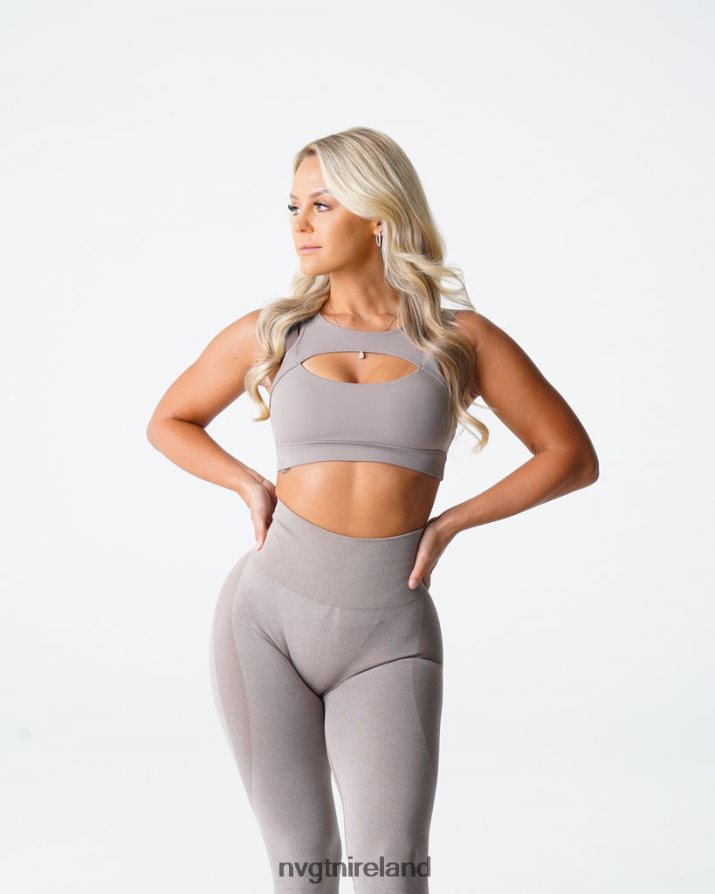 NVGTN Apex Bra Fitness Taupe Women VV2PRZ153