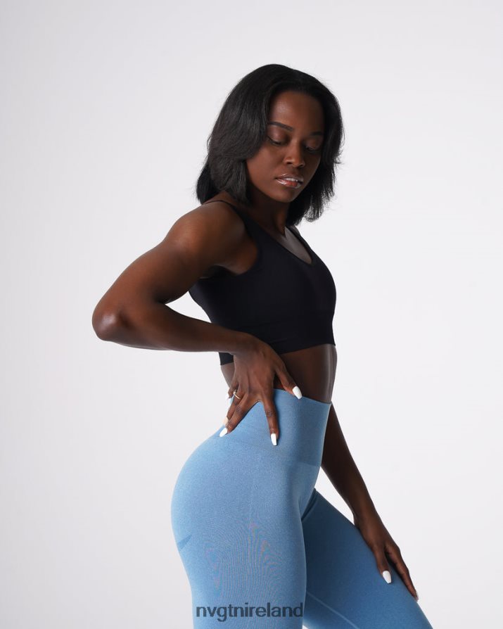 NVGTN Elevate Seamless Bra Fitness Black Women VV2PRZ68