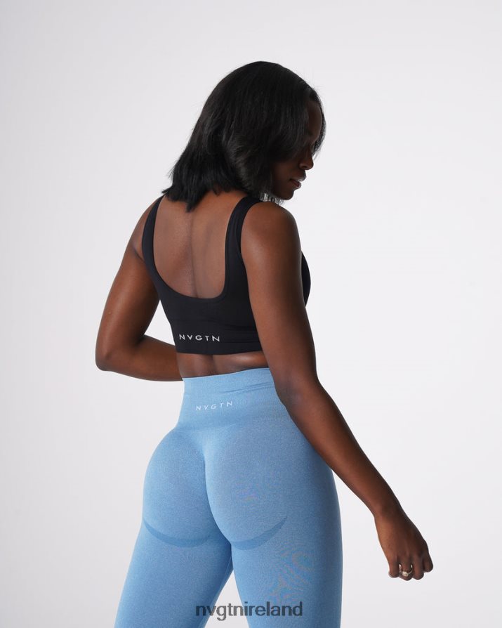 NVGTN Elevate Seamless Bra Fitness Black Women VV2PRZ68