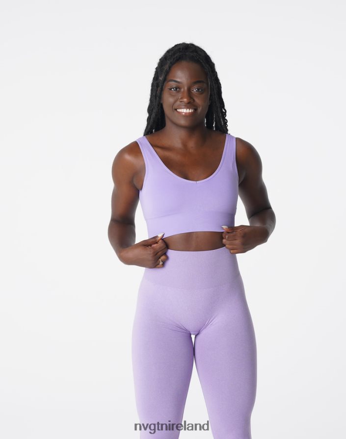 NVGTN Elevate Seamless Bra Fitness Iris Women VV2PRZ172