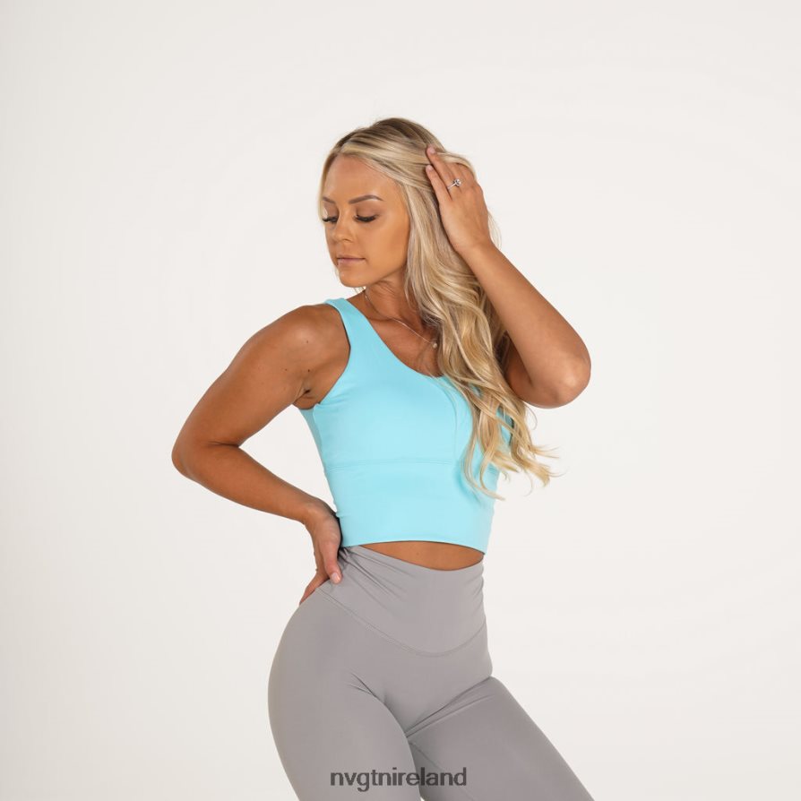 NVGTN Essence Bra Fitness Powder Blue Women VV2PRZ257