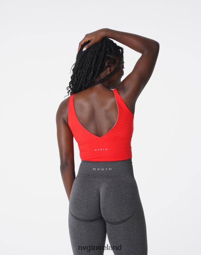 NVGTN Essence Bra Fitness Scarlet Women VV2PRZ193