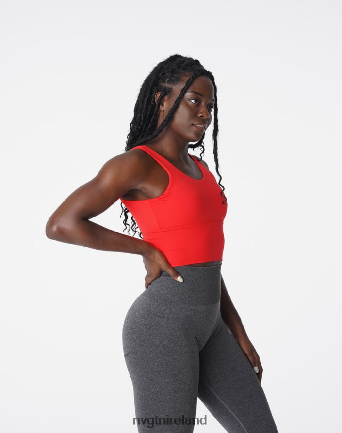 NVGTN Essence Bra Fitness Scarlet Women VV2PRZ193