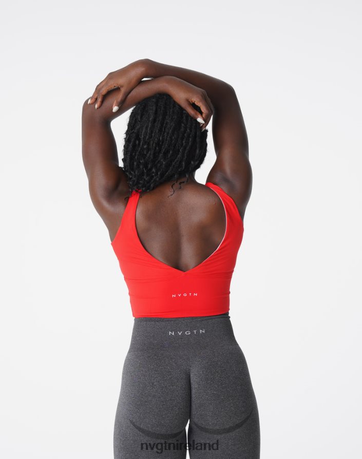 NVGTN Essence Bra Fitness Scarlet Women VV2PRZ193