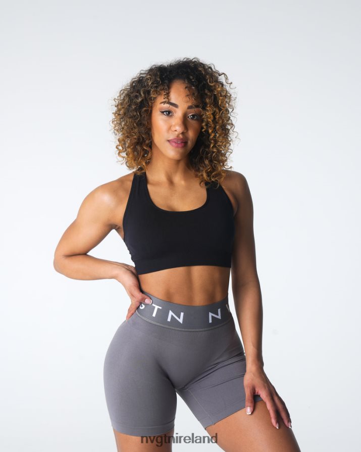NVGTN Inspire Seamless Bra Fitness Black Women VV2PRZ13