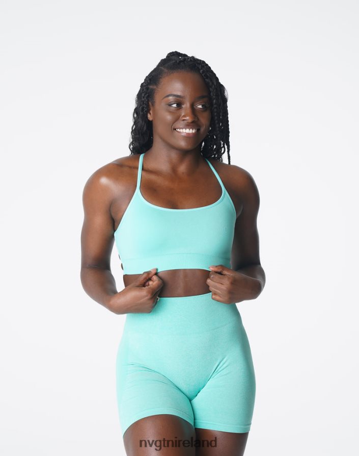 NVGTN Invincible Seamless Bra Fitness Mint Women VV2PRZ122