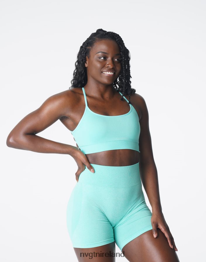 NVGTN Invincible Seamless Bra Fitness Mint Women VV2PRZ122