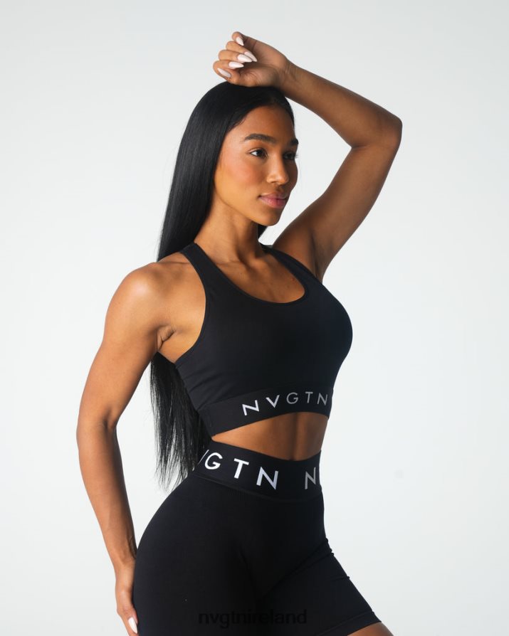NVGTN Legacy Sport Seamless Bra Fitness Black Women VV2PRZ21