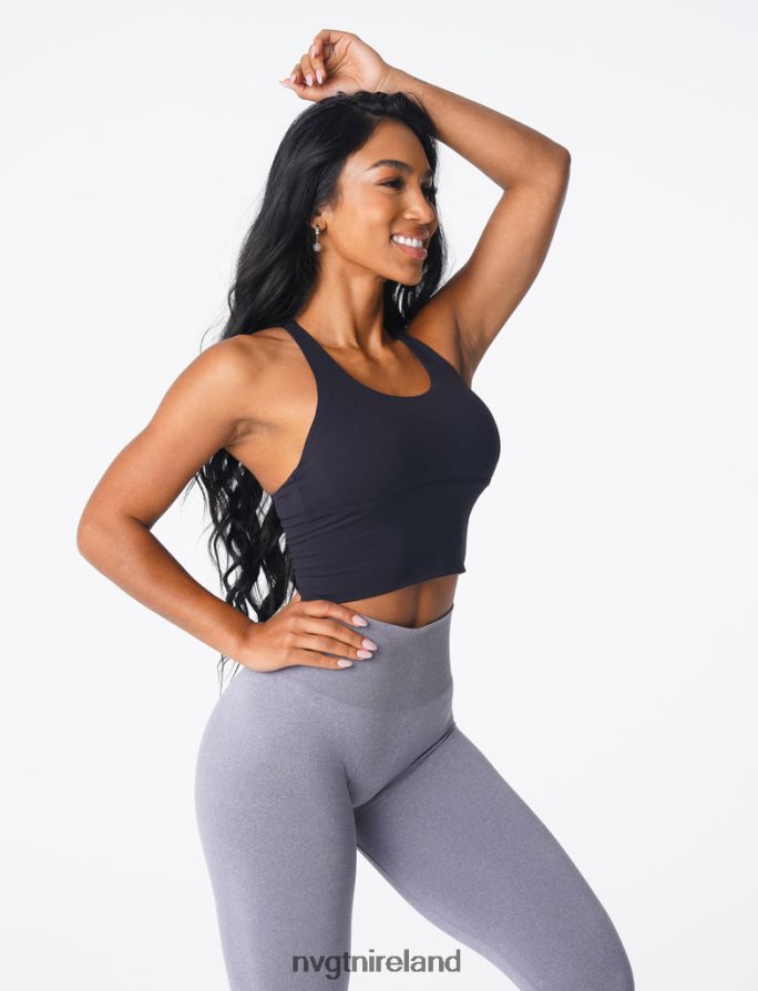 NVGTN Matrix Bra Top Fitness Black Women VV2PRZ81