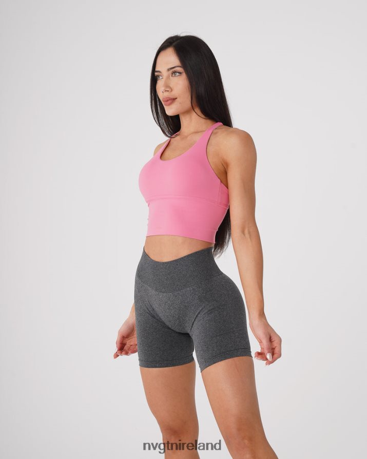 NVGTN Matrix Bra Top Fitness Coral Women VV2PRZ85