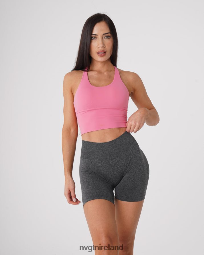 NVGTN Matrix Bra Top Fitness Coral Women VV2PRZ85