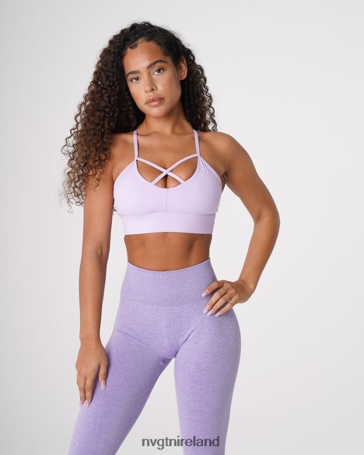 NVGTN Oasis Bra Fitness Lavender Women VV2PRZ239