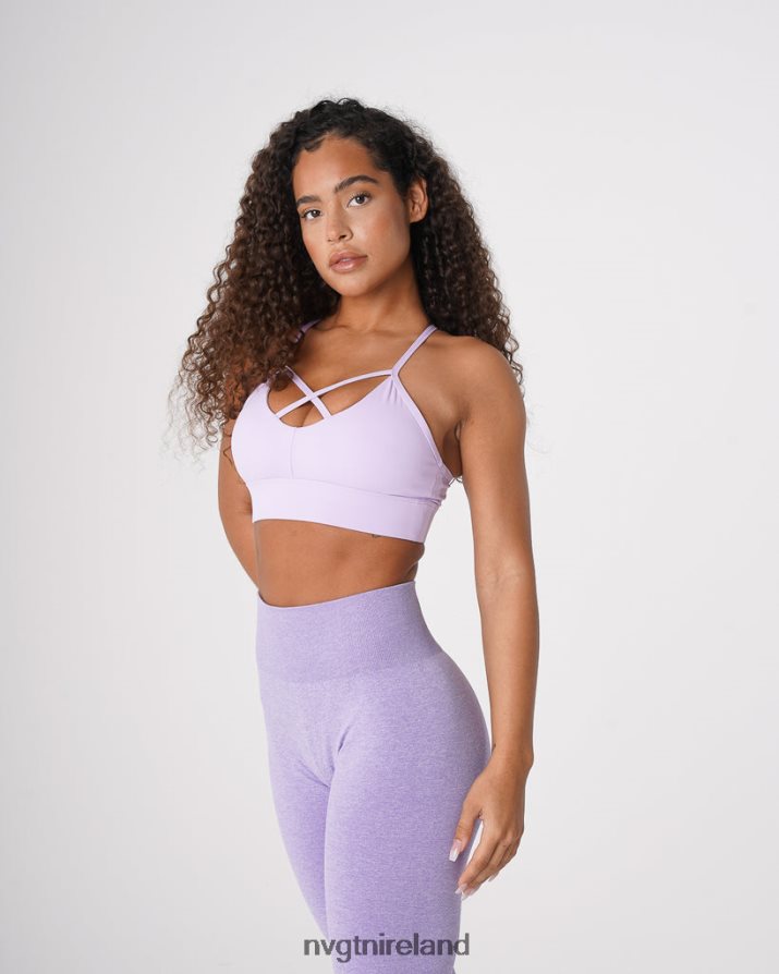 NVGTN Oasis Bra Fitness Lavender Women VV2PRZ239