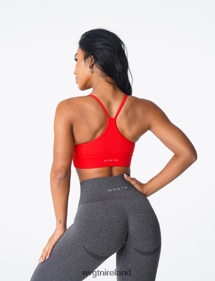 NVGTN Oasis Bra Fitness Scarlet Women VV2PRZ184