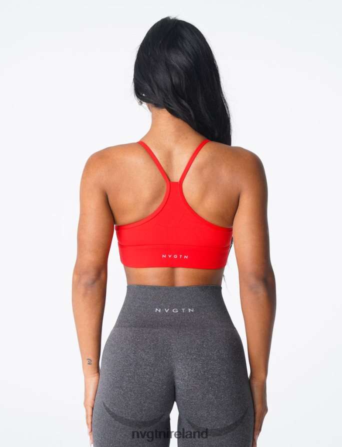 NVGTN Oasis Bra Fitness Scarlet Women VV2PRZ184