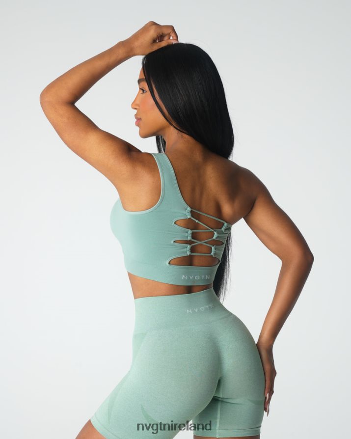 NVGTN Passion Seamless Bra Fitness Sage Green Women VV2PRZ37