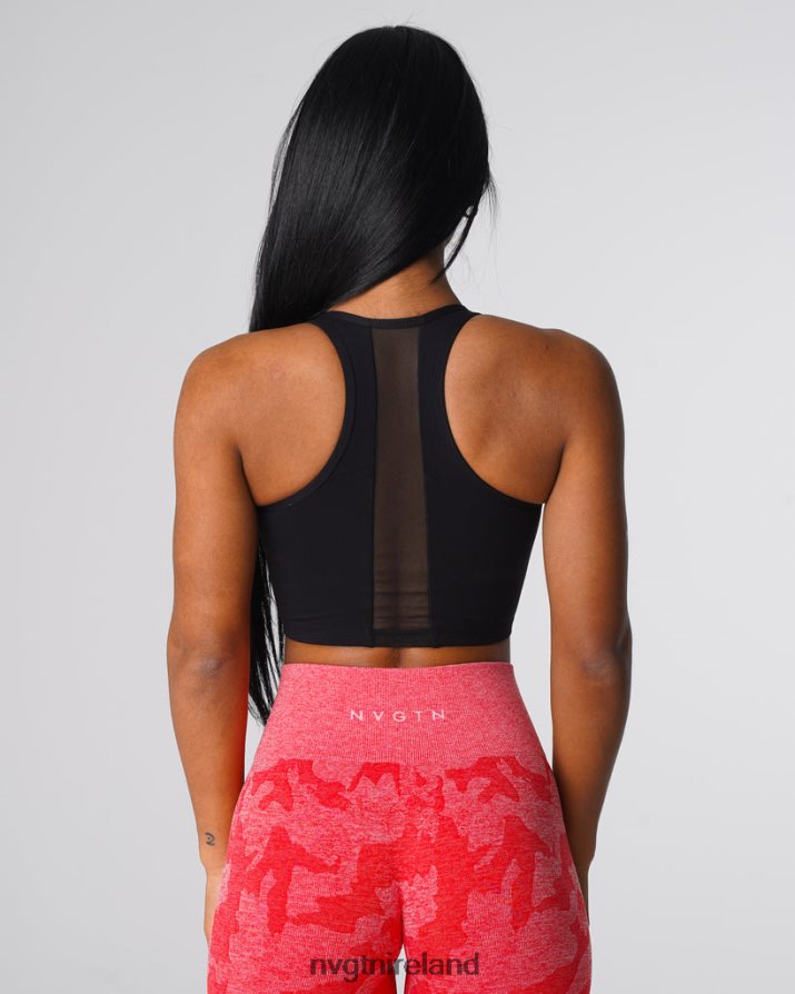 NVGTN Radiance Bra Fitness Black Women VV2PRZ133